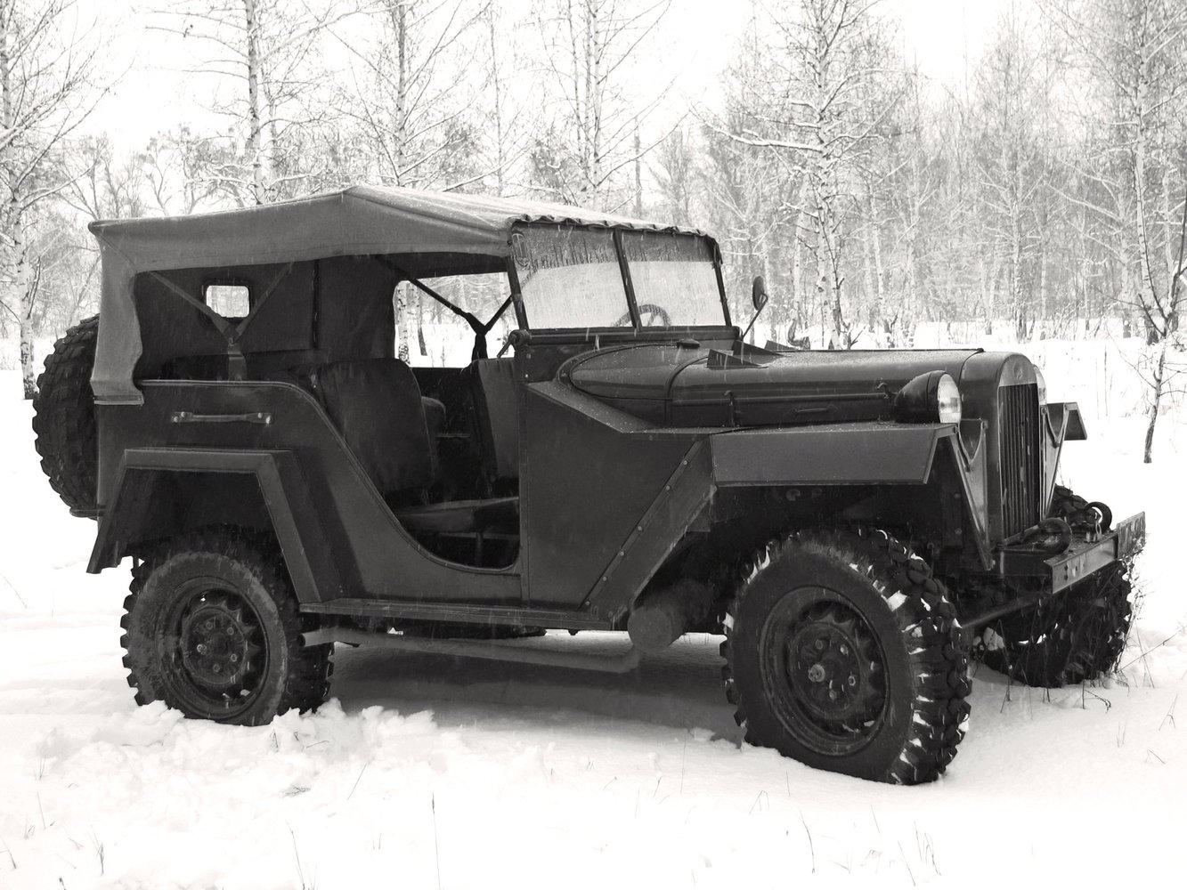 внедорожник ГАЗ 67 1943 - 1953г выпуска модификация 3.3 MT (54 л.с.) 4×4
