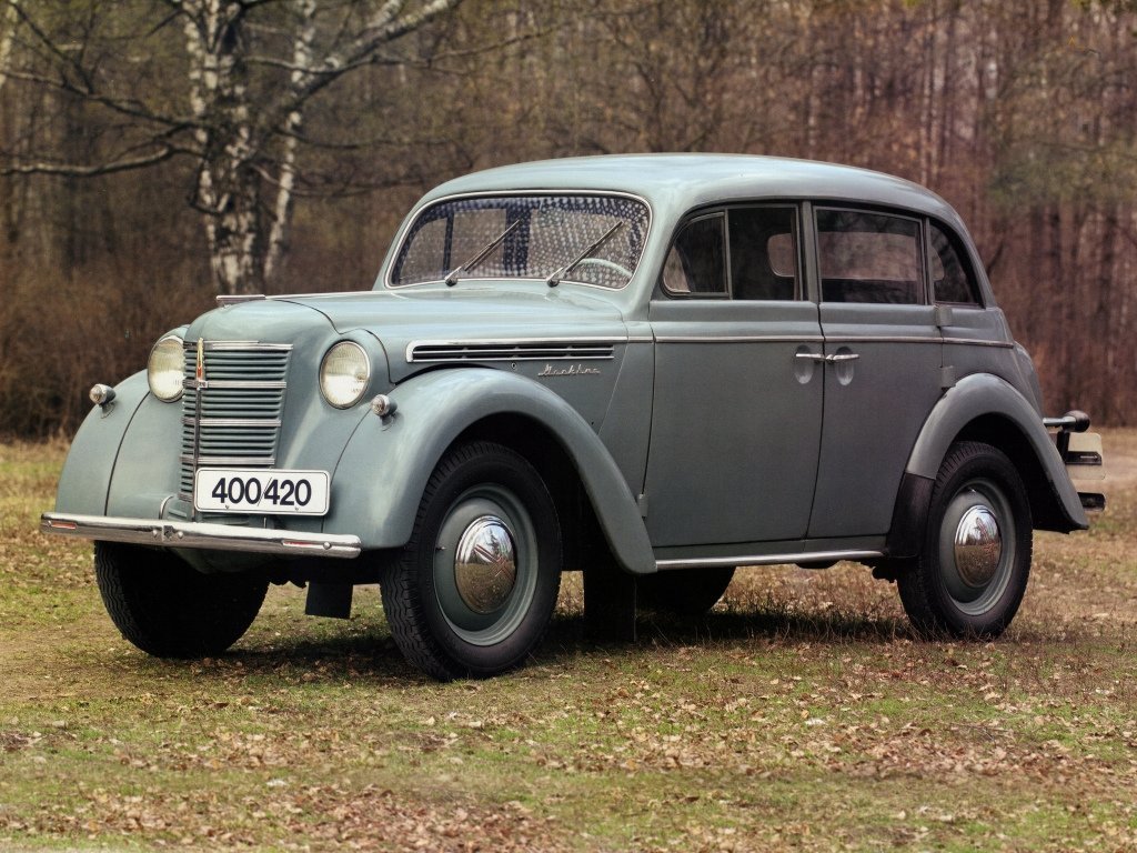 седан Москвич 401 1954 - 1956г выпуска модификация 1.1 MT (26 л.с.)