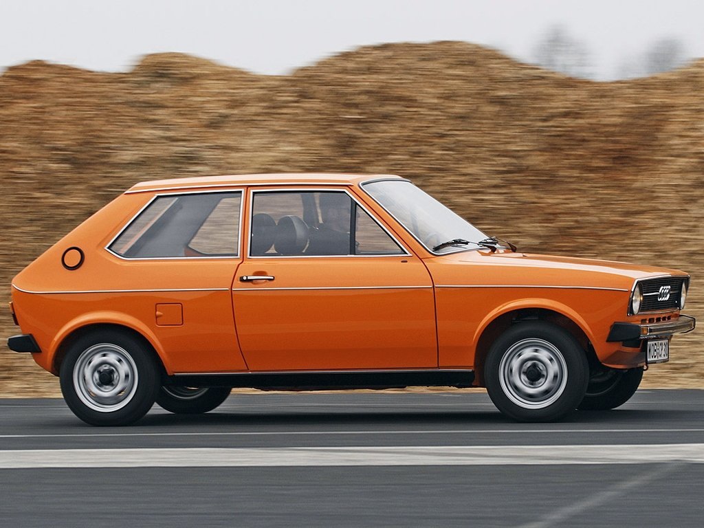 хэтчбек 3 дв. Audi 50 1974 - 1978г выпуска модификация 1.1 MT (50 л.с.)