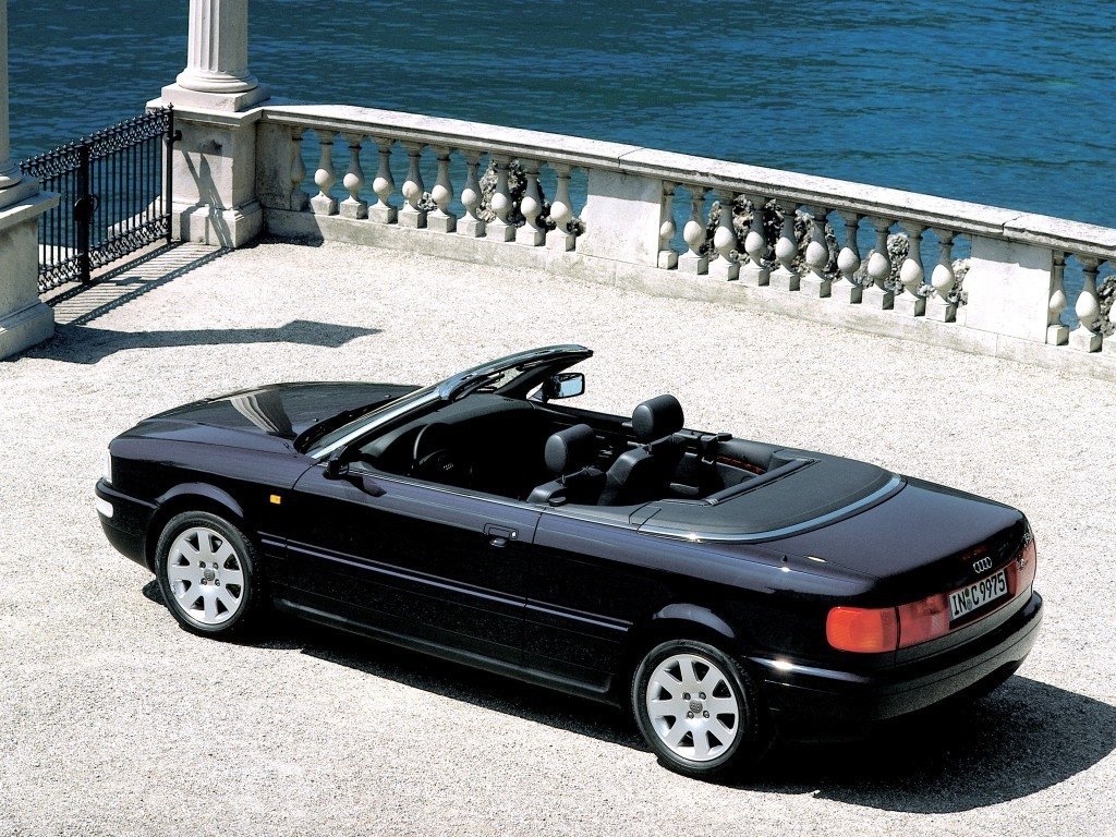 кабриолет Audi Cabriolet 1993 - 2001г выпуска модификация 1.8 AT (125 л.с.)