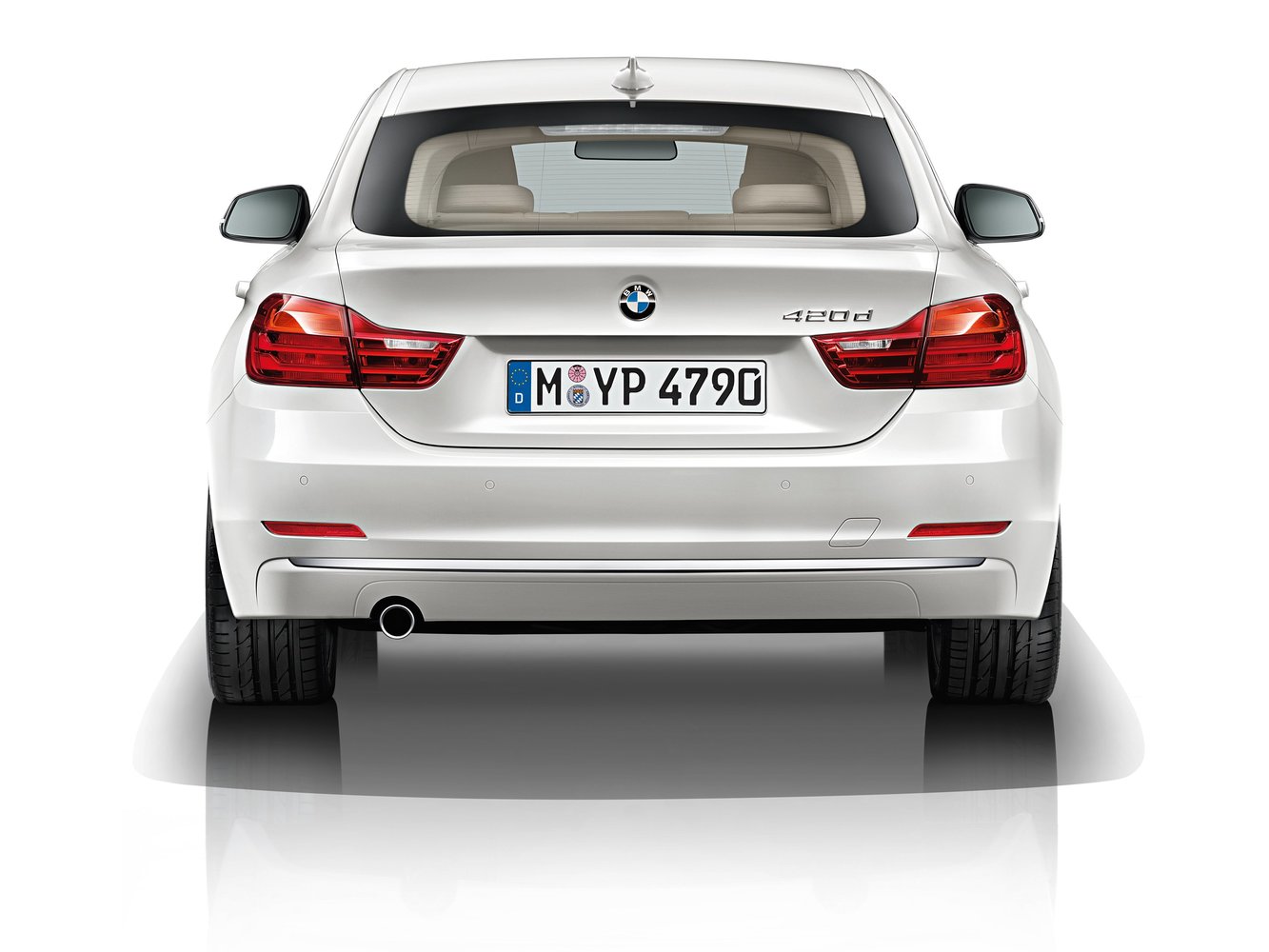 хэтчбек 5 дв. Gran Coupe BMW 4er 2013 - 2016г выпуска модификация 2.0 AT (143 л.с.)