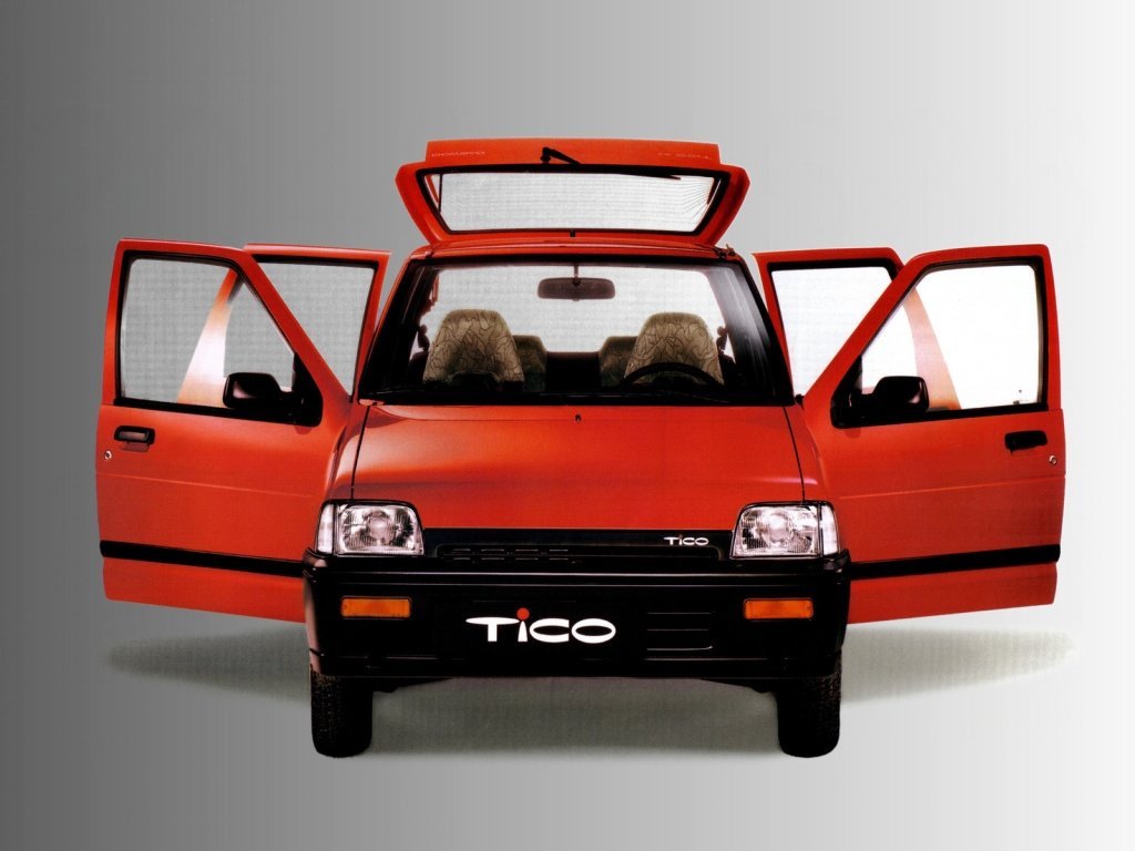 хэтчбек 5 дв. Daewoo Tico 1995 - 2003г выпуска модификация 0.8 MT (41 л.с.)