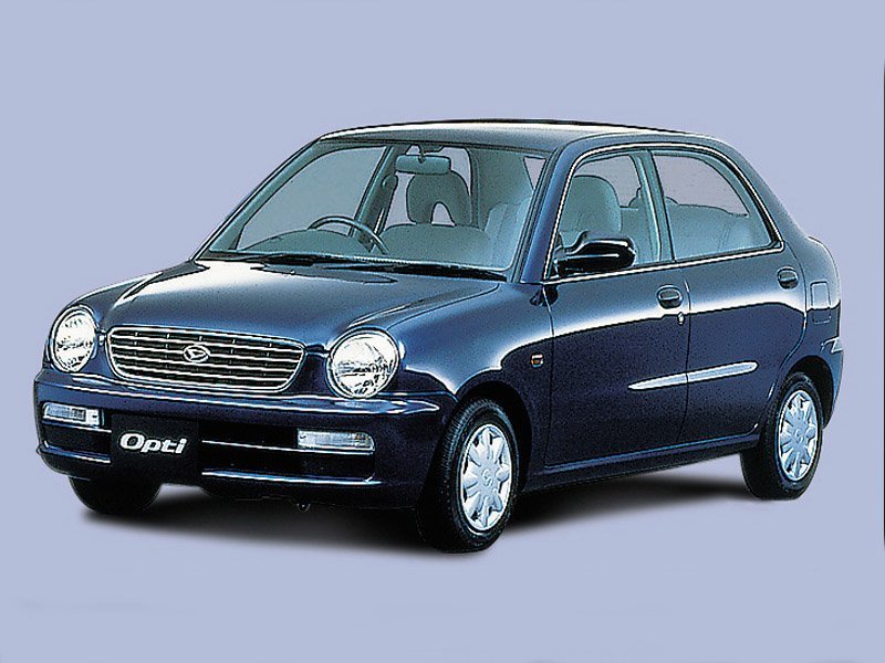 седан Daihatsu Opti 1992 - 2002г выпуска модификация 0.7 AT (45 л.с.)