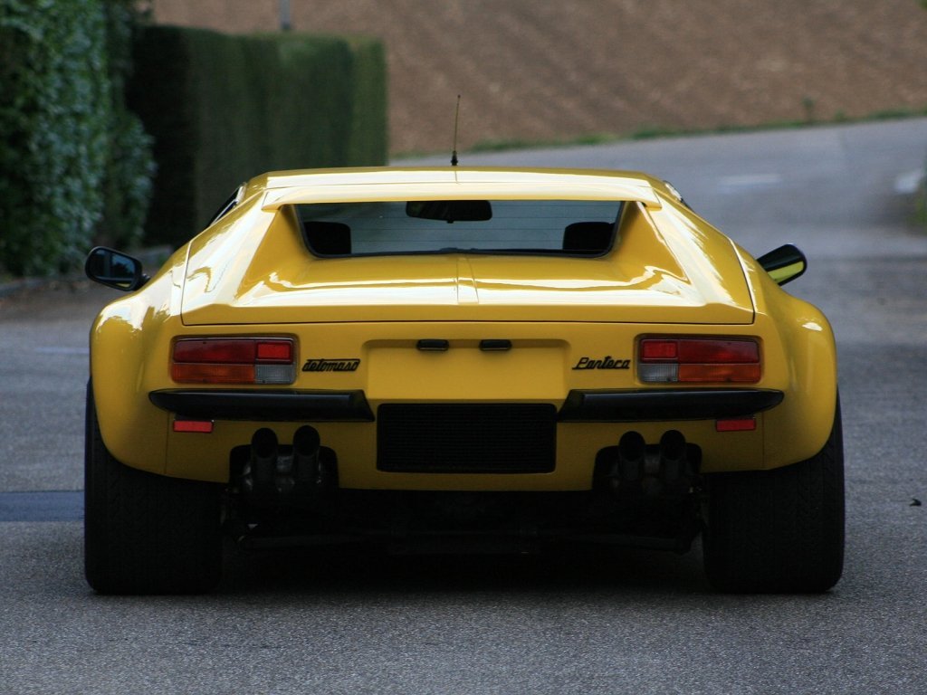 купе De Tomaso Pantera 1970 - 1991г выпуска модификация 5.8 MT (330 л.с.)