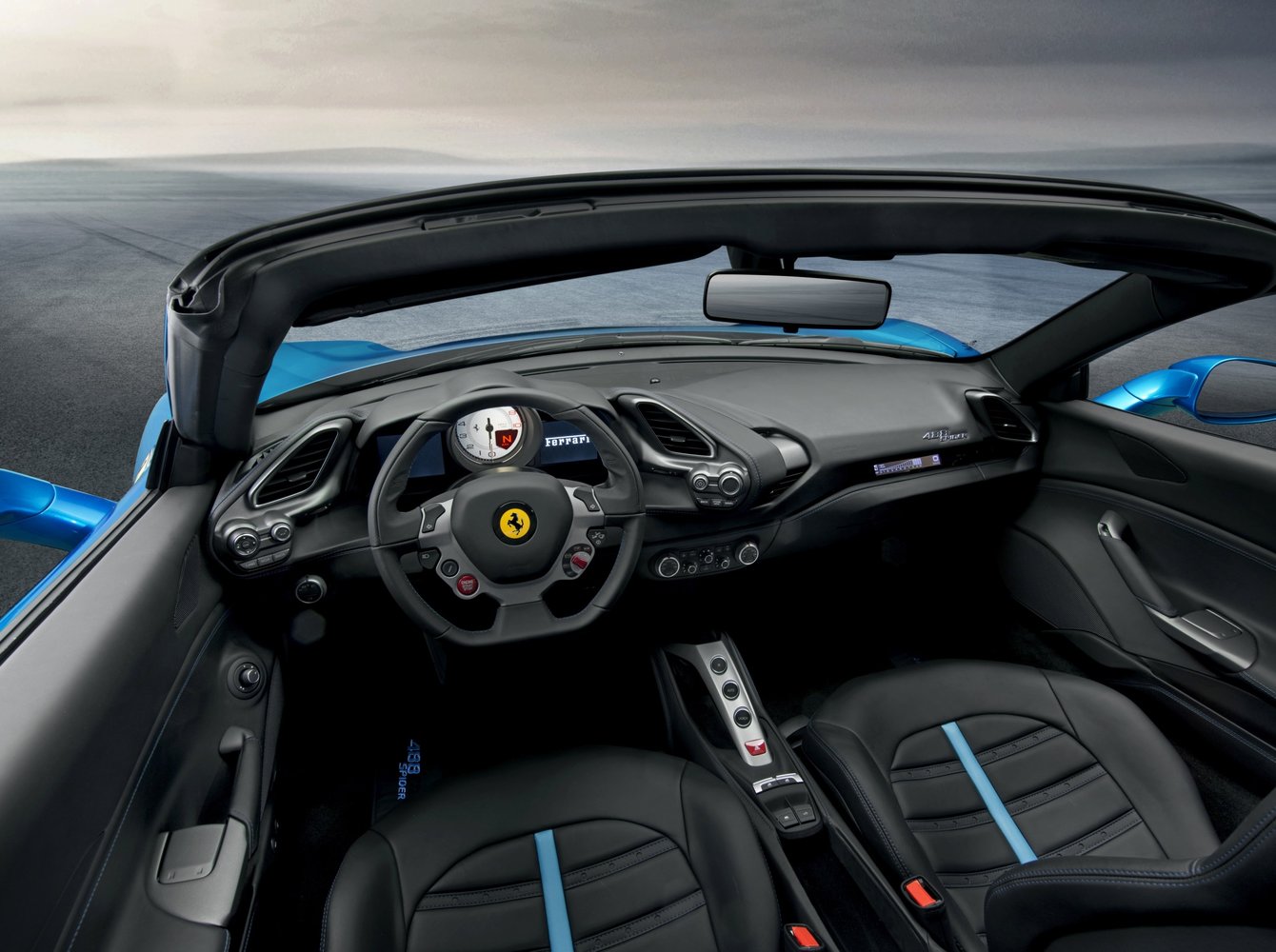 кабриолет Spider Ferrari 488 2015 - 2016г выпуска модификация 3.9 AMT (670 л.с.)