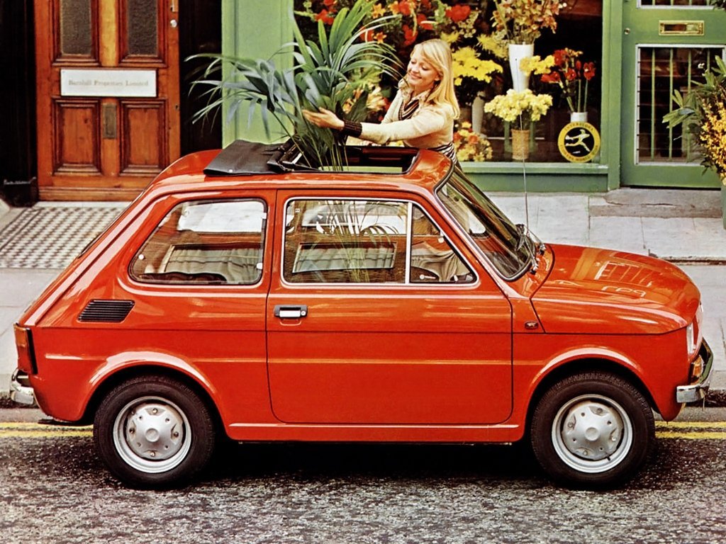 хэтчбек 3 дв. Fiat 126 1972 - 1996г выпуска модификация 0.7 MT (26 л.с.)