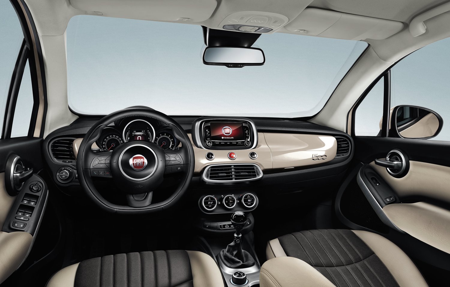 кроссовер Fiat 500X 2014 - 2016г выпуска модификация 2.0 AT (140 л.с.) 4×4
