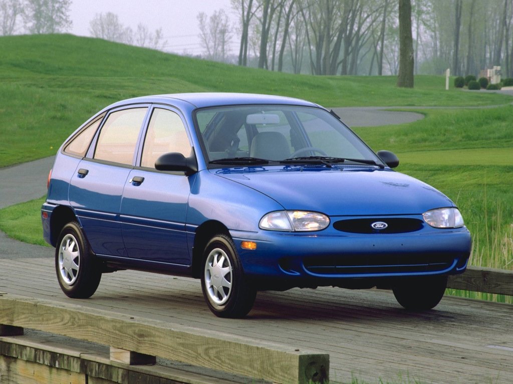 хэтчбек 5 дв. Ford Aspire 1994 - 1998г выпуска модификация 1.3 AT (64 л.с.)