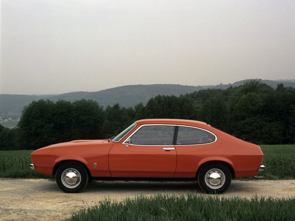 купе Ford Capri 1974 - 1977г выпуска модификация 1.3 MT (54 л.с.)