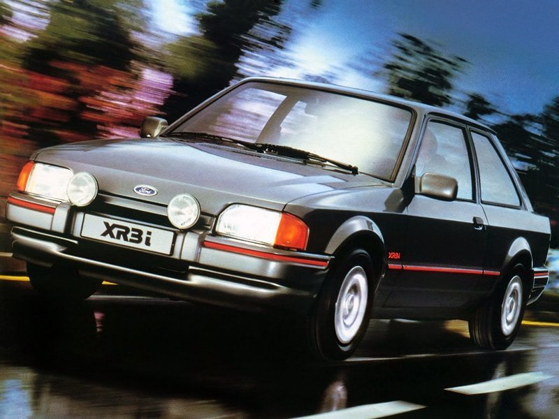 хэтчбек 3 дв. Ford Escort 1985 - 1990г выпуска модификация 1.1 AT (50 л.с.)