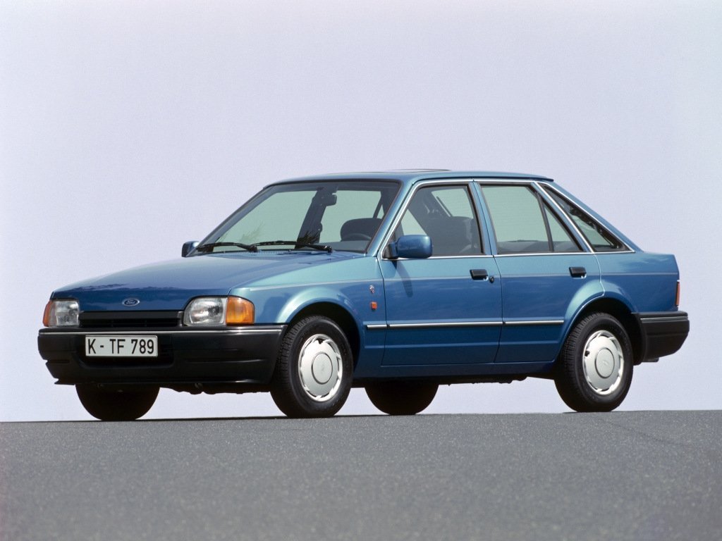 хэтчбек 5 дв. Ford Escort 1985 - 1990г выпуска модификация 1.1 AT (50 л.с.)