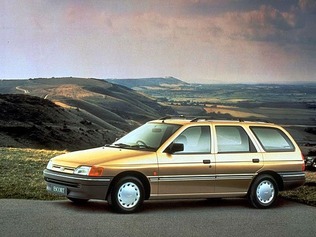 универсал Ford Escort 1990 - 1992г выпуска модификация 1.3 MT (60 л.с.)