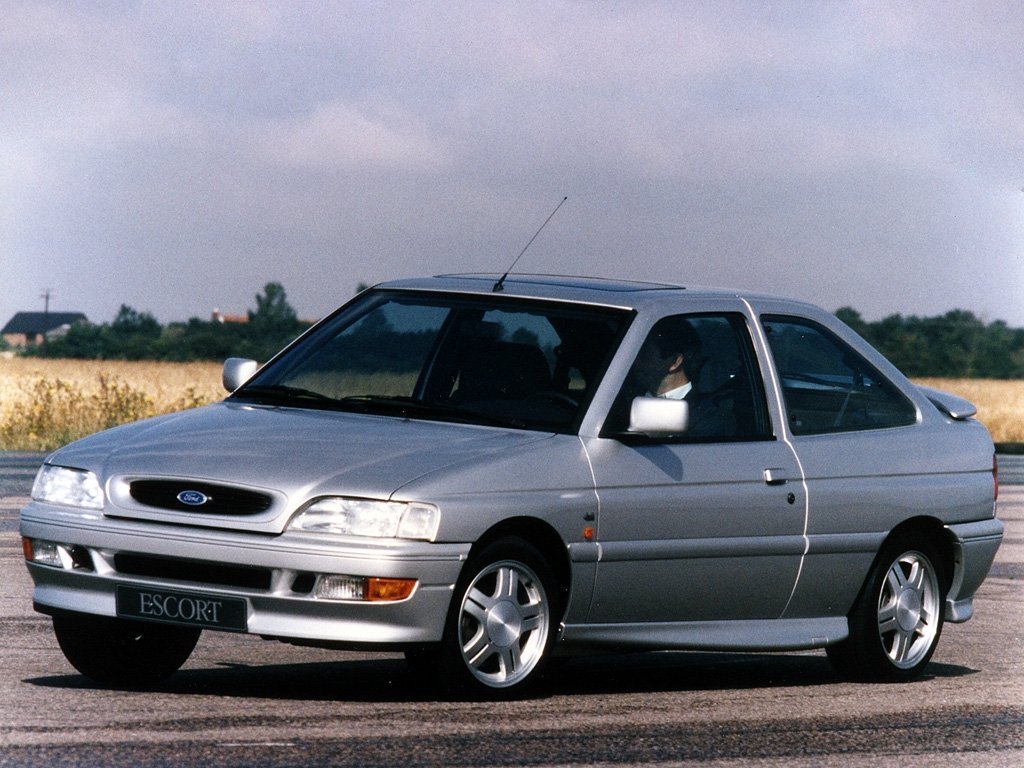 хэтчбек 3 дв. Ford Escort 1991 - 1996г выпуска модификация 1.3 MT (60 л.с.)
