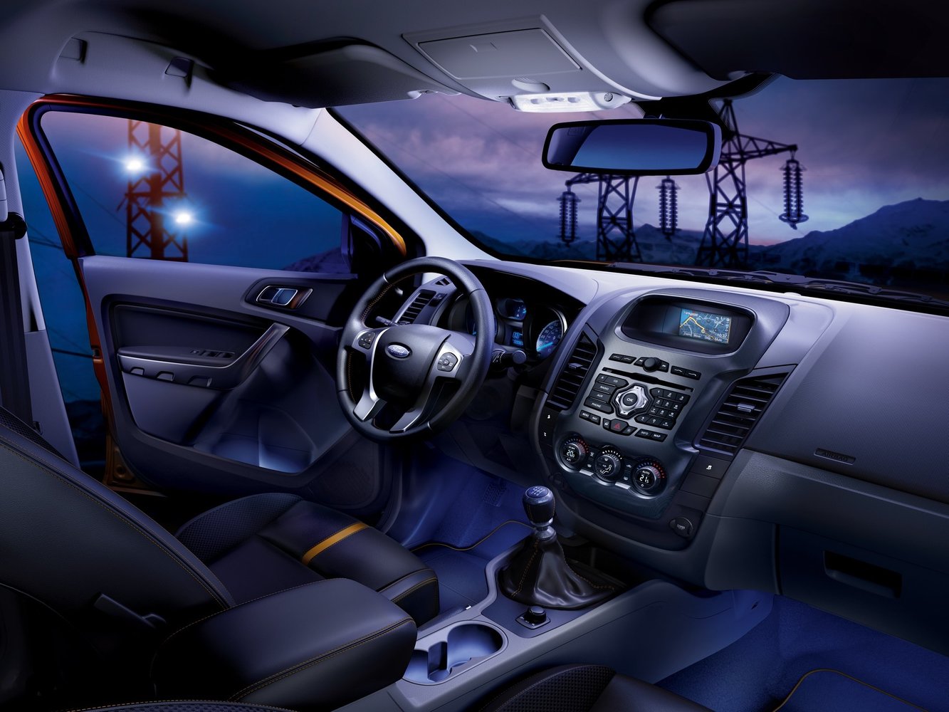 пикап 2 дв. Ford Ranger 2012 - 2015г выпуска модификация 2.2 AT (150 л.с.) 4×4