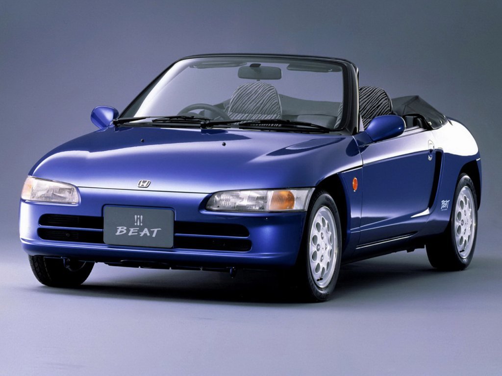 кабриолет Honda Beat 1991 - 1996г выпуска модификация 0.7 MT (64 л.с.)