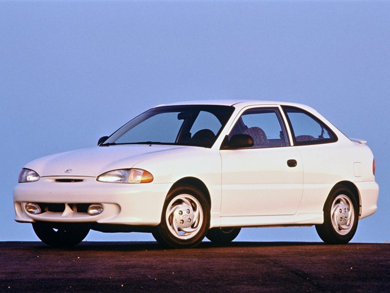 хэтчбек 3 дв. Hyundai Accent 1994 - 2000г выпуска модификация 1.3 AT (60 л.с.)