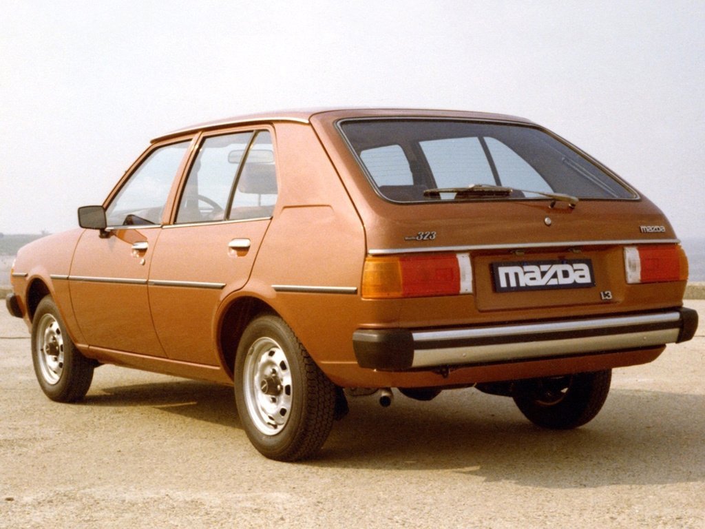 хэтчбек 5 дв. Mazda 323 1977 - 1980г выпуска модификация 1.0 MT (45 л.с.)