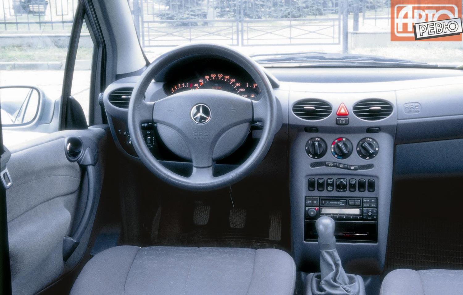 хэтчбек 5 дв. Mercedes-Benz A-klasse 1997 - 2001г выпуска модификация 1.4 AT (82 л.с.)