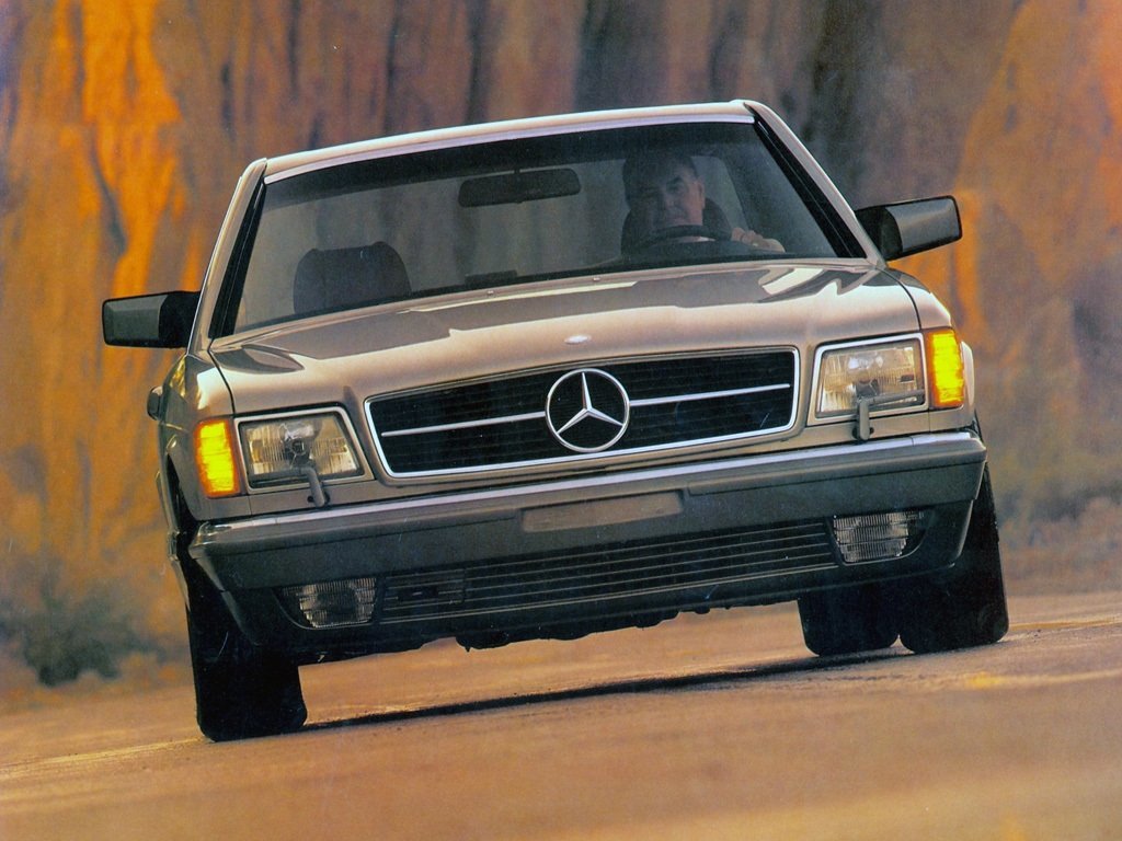 купе Mercedes-Benz S-klasse 1985 - 1991г выпуска модификация 4.2 AT (204 л.с.)