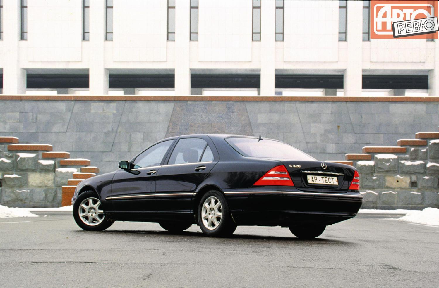 седан Long Mercedes-Benz S-klasse 1998 - 2002г выпуска модификация 2.8 AT (204 л.с.)
