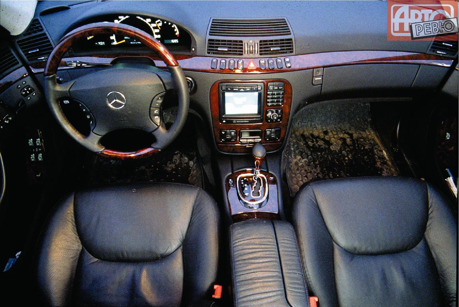 седан Long Mercedes-Benz S-klasse 1998 - 2002г выпуска модификация 2.8 AT (204 л.с.)