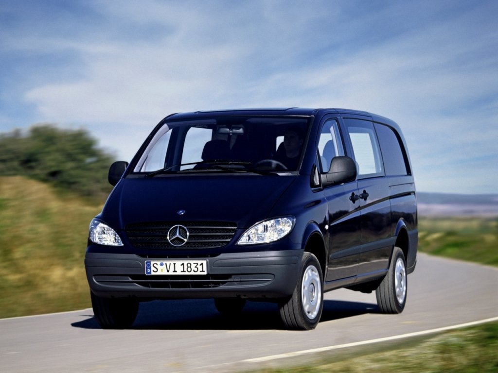 минивэн L2 Mercedes-Benz Vito 2003 - 2010г выпуска модификация 2.1 AT (109 л.с.)