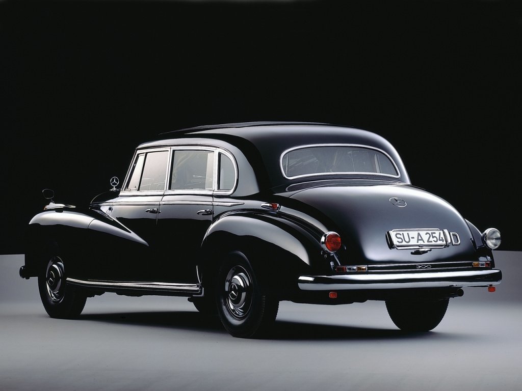 седан Mercedes-Benz W186 1951 - 1957г выпуска модификация 3.0 MT (115 л.с.)