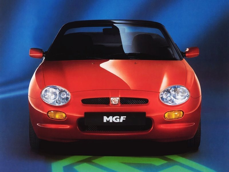 кабриолет MG F 1995 - 2002г выпуска модификация 1.8 CVT (120 л.с.)