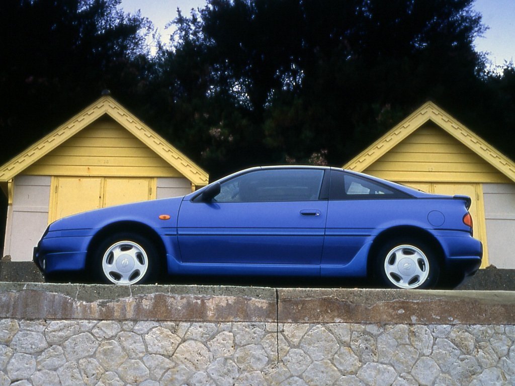 купе Nissan 100NX 1990 - 1994г выпуска модификация 1.6 AT (102 л.с.)