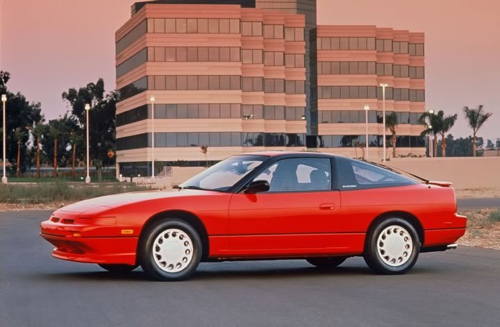 купе Nissan 240SX 1989 - 1994г выпуска модификация 2.4 AT (143 л.с.)