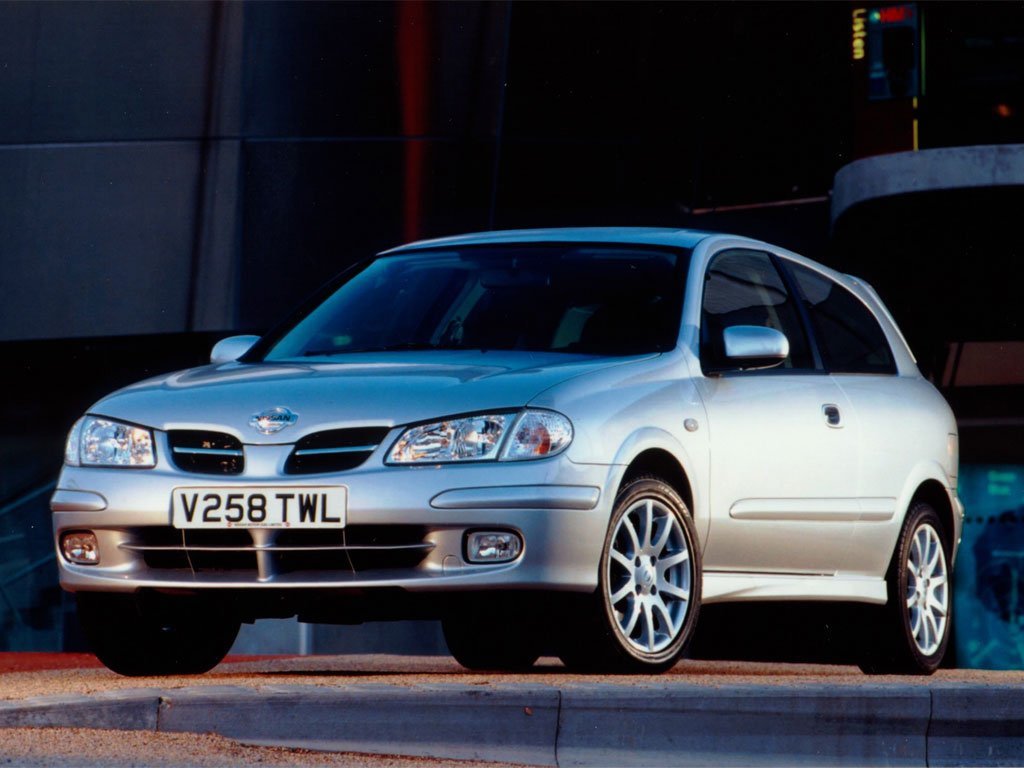 хэтчбек 3 дв. Nissan Almera 2000 - 2003г выпуска модификация 1.5 MT (90 л.с.)