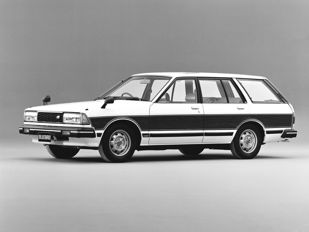 универсал Nissan Bluebird 1979 - 1986г выпуска модификация 1.6 AT (82 л.с.)