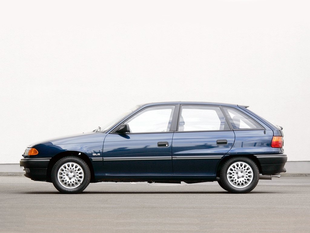 хэтчбек 5 дв. Opel Astra 1991 - 2000г выпуска модификация 1.2 MT (65 л.с.)