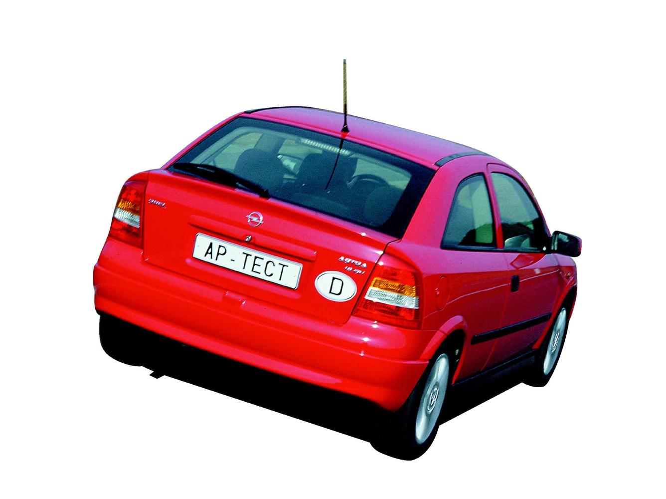 хэтчбек 3 дв. Opel Astra 1998 - 2004г выпуска модификация 1.2 AT (75 л.с.)