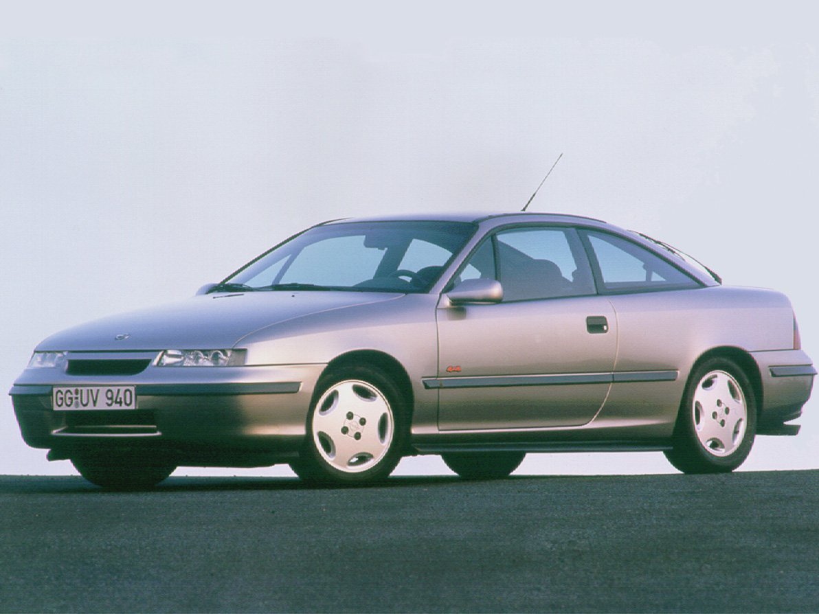 купе Opel Calibra 1989 - 1997г выпуска модификация 2.0 AT (115 л.с.)
