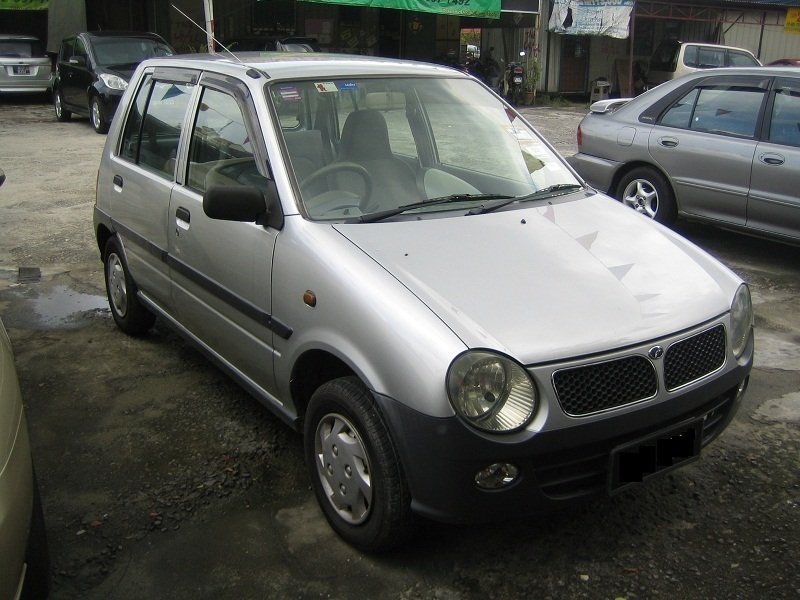 Характеристики автомобиля хэтчбек 5 дв Perodua Kancil 1994 2009г