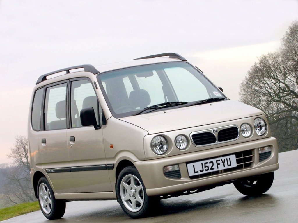 минивэн Perodua Kenari 2000 - 2008г выпуска модификация 1.0 AT (56 л.с.)