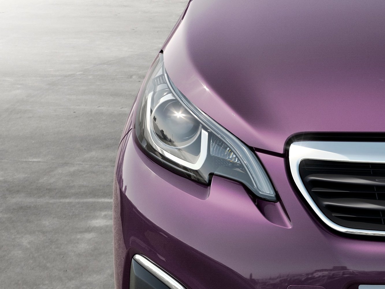 хэтчбек 3 дв. Peugeot 108 2014 - 2016г выпуска модификация 1.0 AMT (69 л.с.)