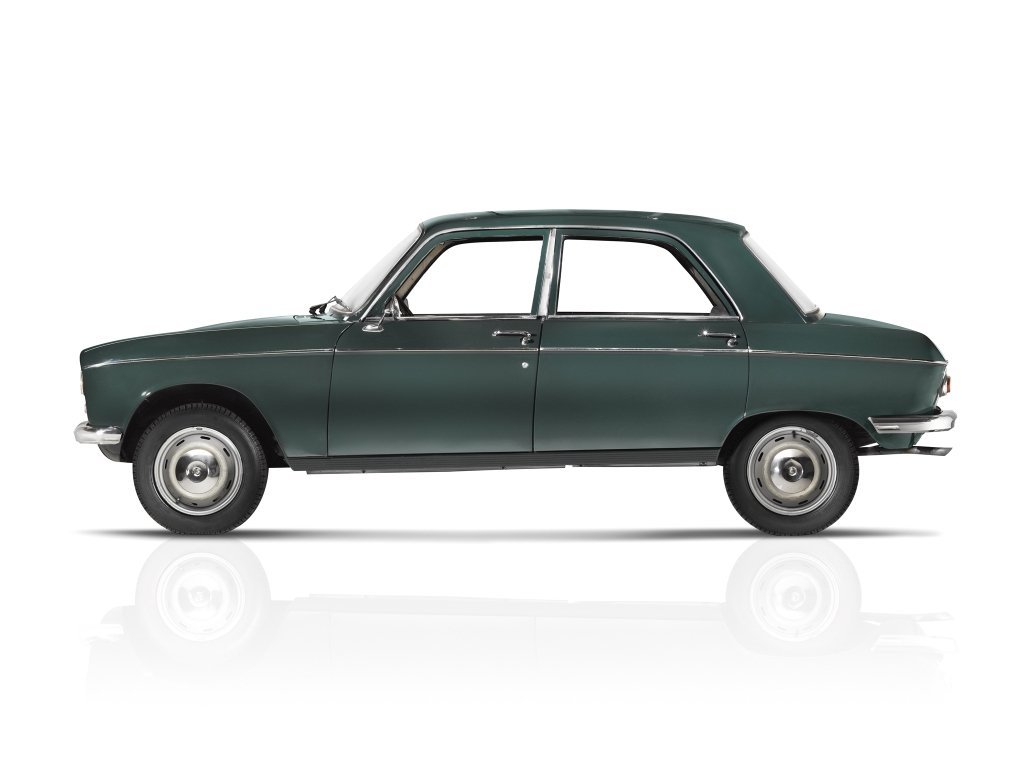 седан Peugeot 204 1965 - 1977г выпуска модификация 1.1 MT (54 л.с.)