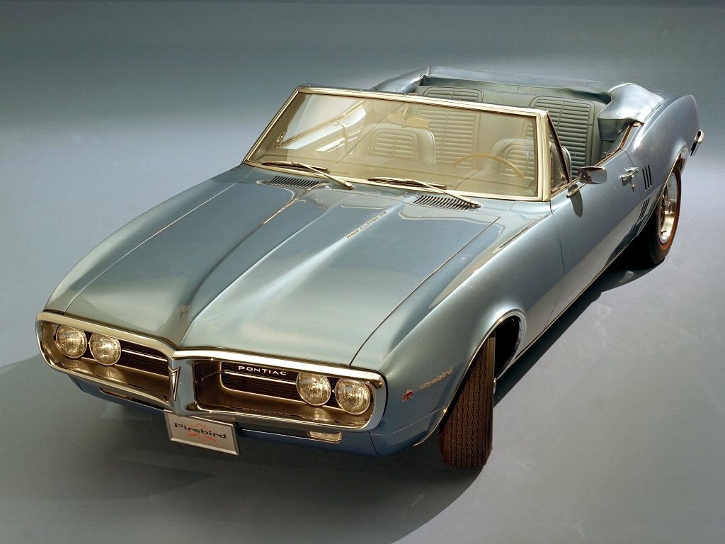 кабриолет Pontiac Firebird 1967 - 1969г выпуска модификация 3.8 AT (165 л.с.)
