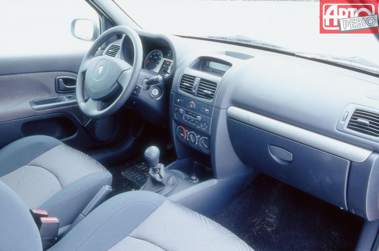хэтчбек 3 дв. Renault Clio 2001 - 2003г выпуска модификация 1.1 AT (75 л.с.)