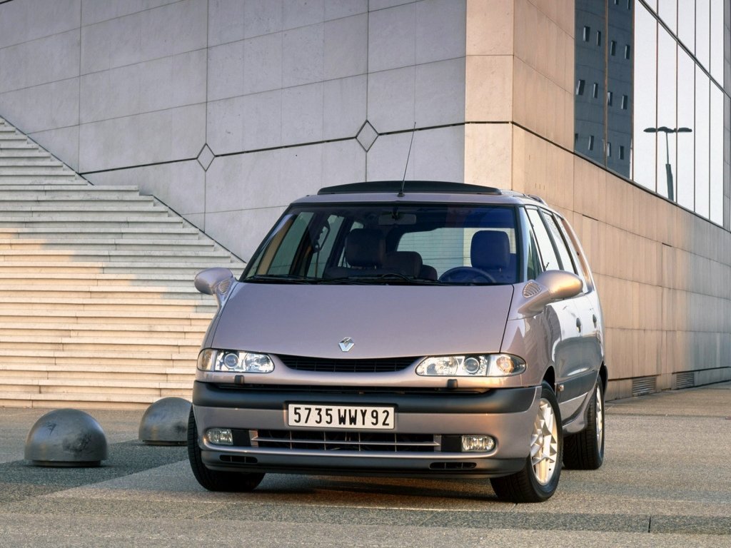 минивэн Grand Renault Espace 1997 - 2003г выпуска модификация 2.0 MT (114 л.с.)