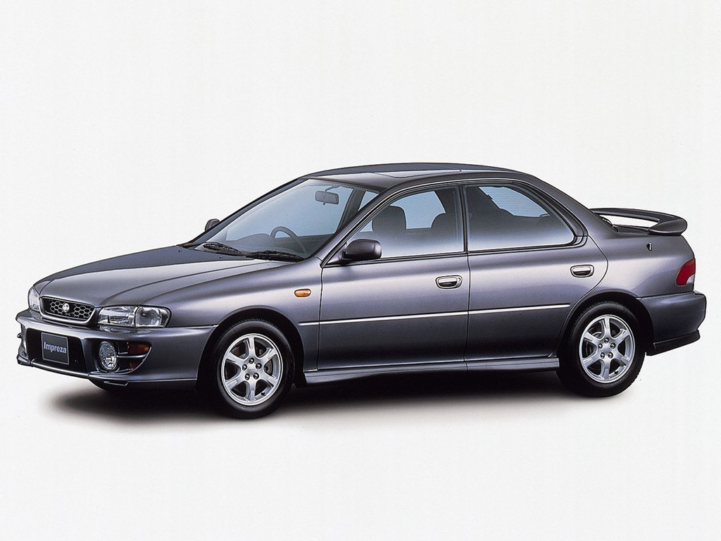 седан Subaru Impreza 1992 - 2000г выпуска модификация 1.5 AT (100 л.с.)