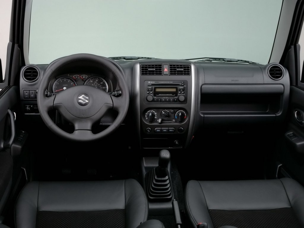 внедорожник 2 дв. Suzuki Jimny 2005 - 2012г выпуска модификация 1.3 AT (80 л.с.) 4×4