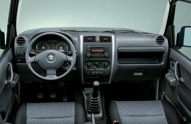 внедорожник 3 дв. Suzuki Jimny 2005 - 2012г выпуска модификация 0.7 AT (64 л.с.) 4×4