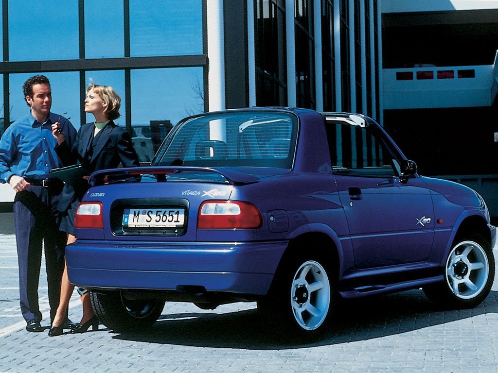 кроссовер Suzuki X-90 1995 - 2000г выпуска модификация 1.6 AT (97 л.с.) 4×4