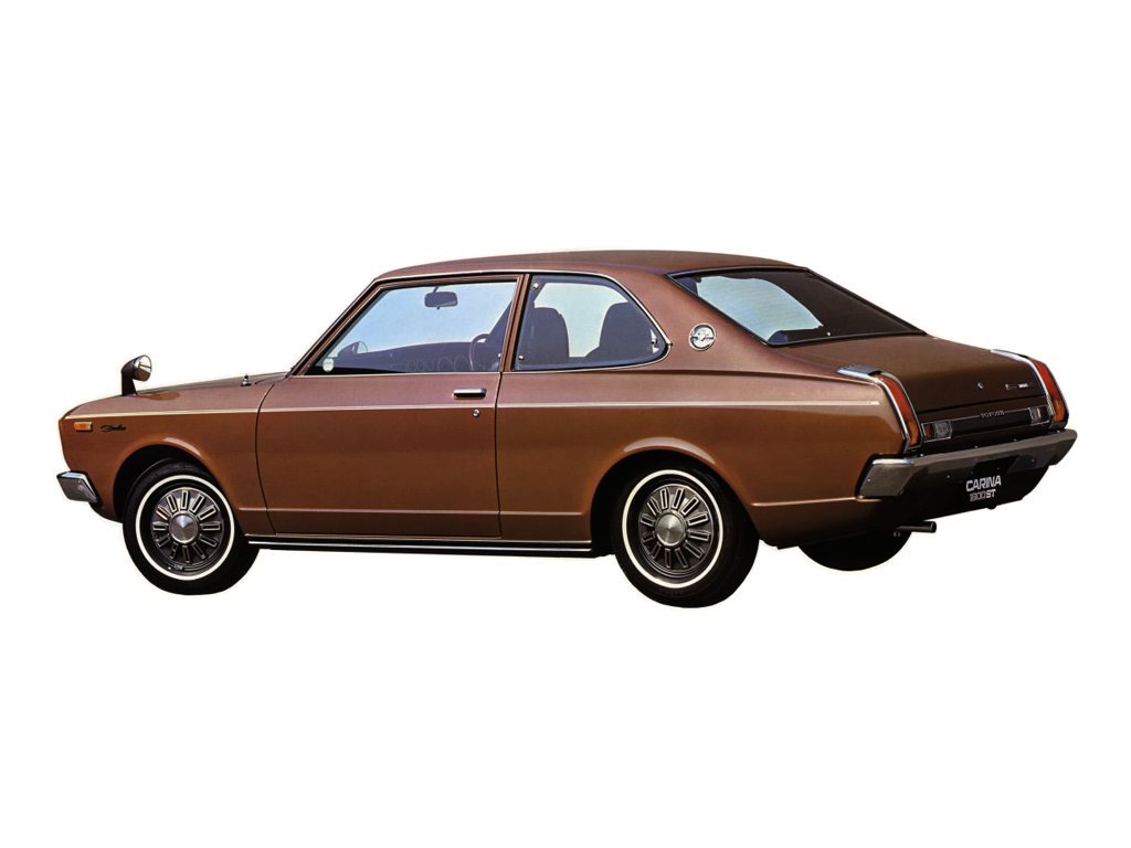 купе Toyota Carina 1970 - 1977г выпуска модификация 1.6 MT (75 л.с.)