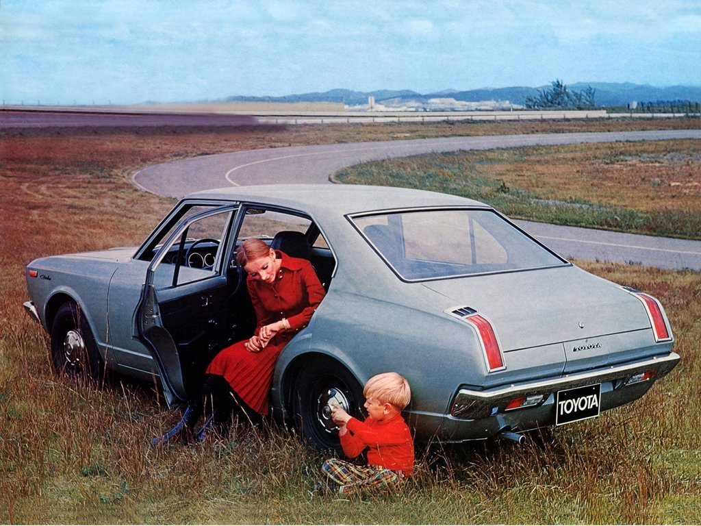 купе Toyota Carina 1970 - 1977г выпуска модификация 1.6 MT (75 л.с.)