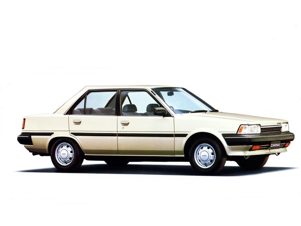 седан Toyota Carina 1983 - 1988г выпуска модификация 1.6 AT (84 л.с.)