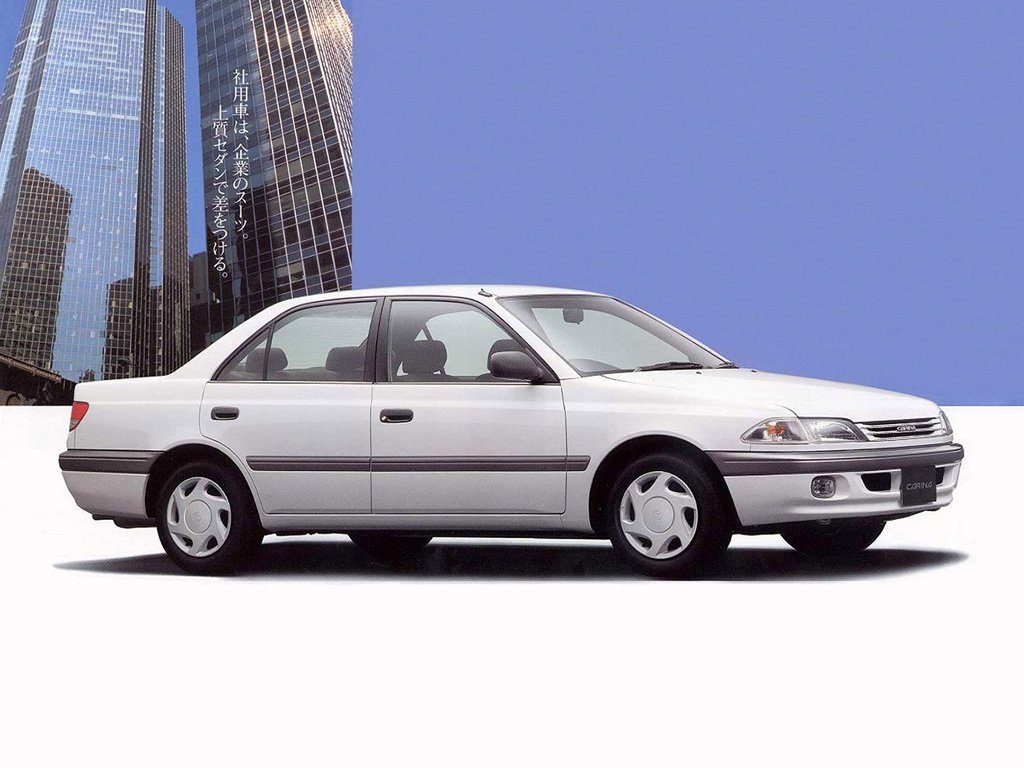 седан Toyota Carina 1996 - 2001г выпуска модификация 1.5 AT (100 л.с.)